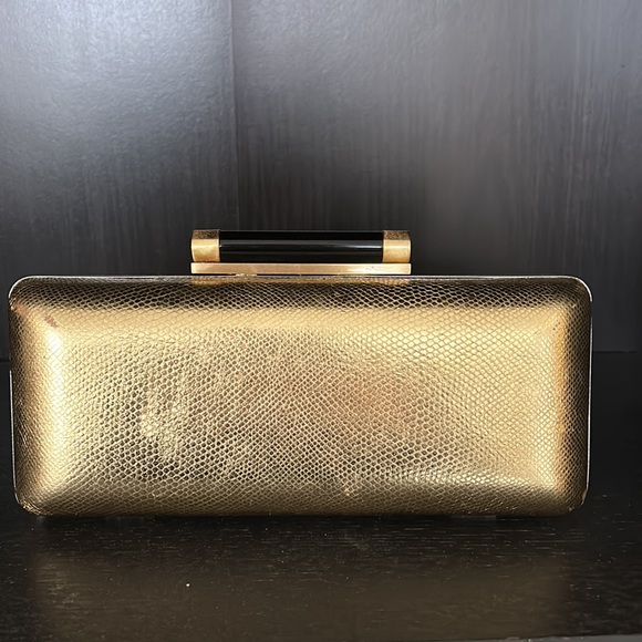 Diane von Furstenberg Tonda Embossed Clutch WD10709-ID - Picture 2 of 7
